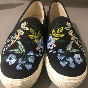 Keds x Rifle Paper Slip Ons